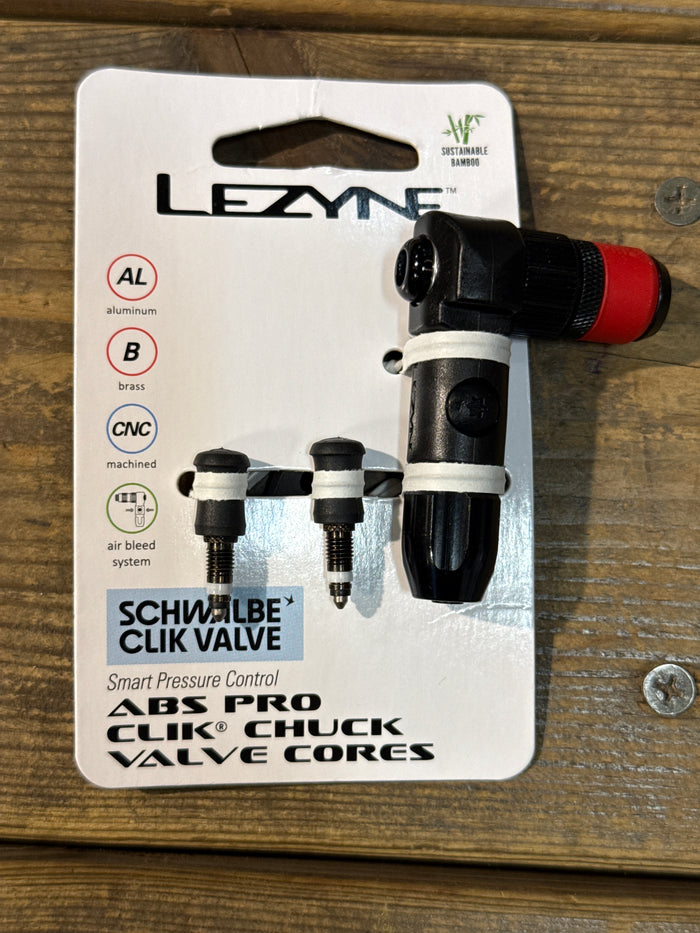 LEZYNE｜ABS PRO CLIK CHUCK VALVE CORES
