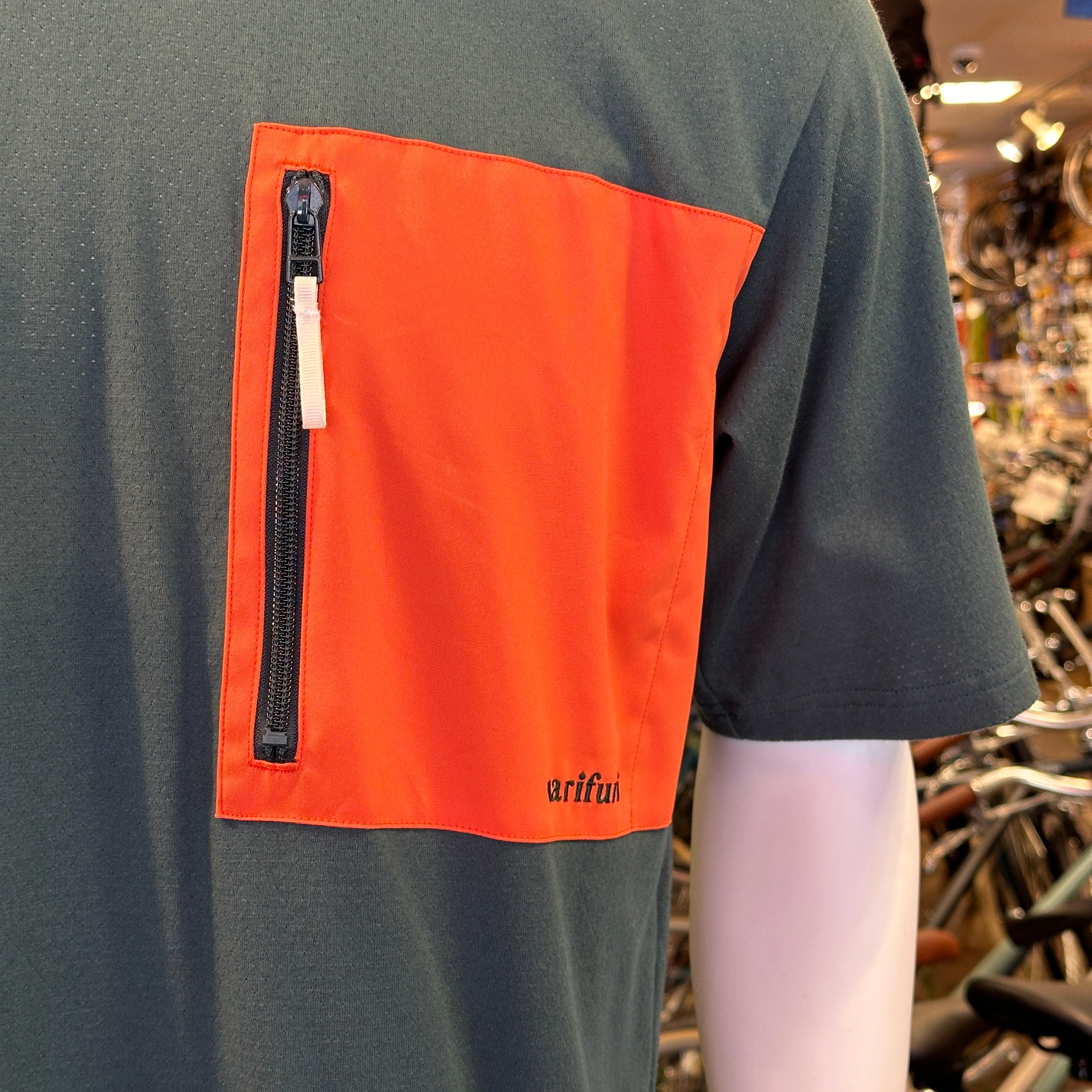 narifuri/ マルチテックポケットTシャツ (NF1153)