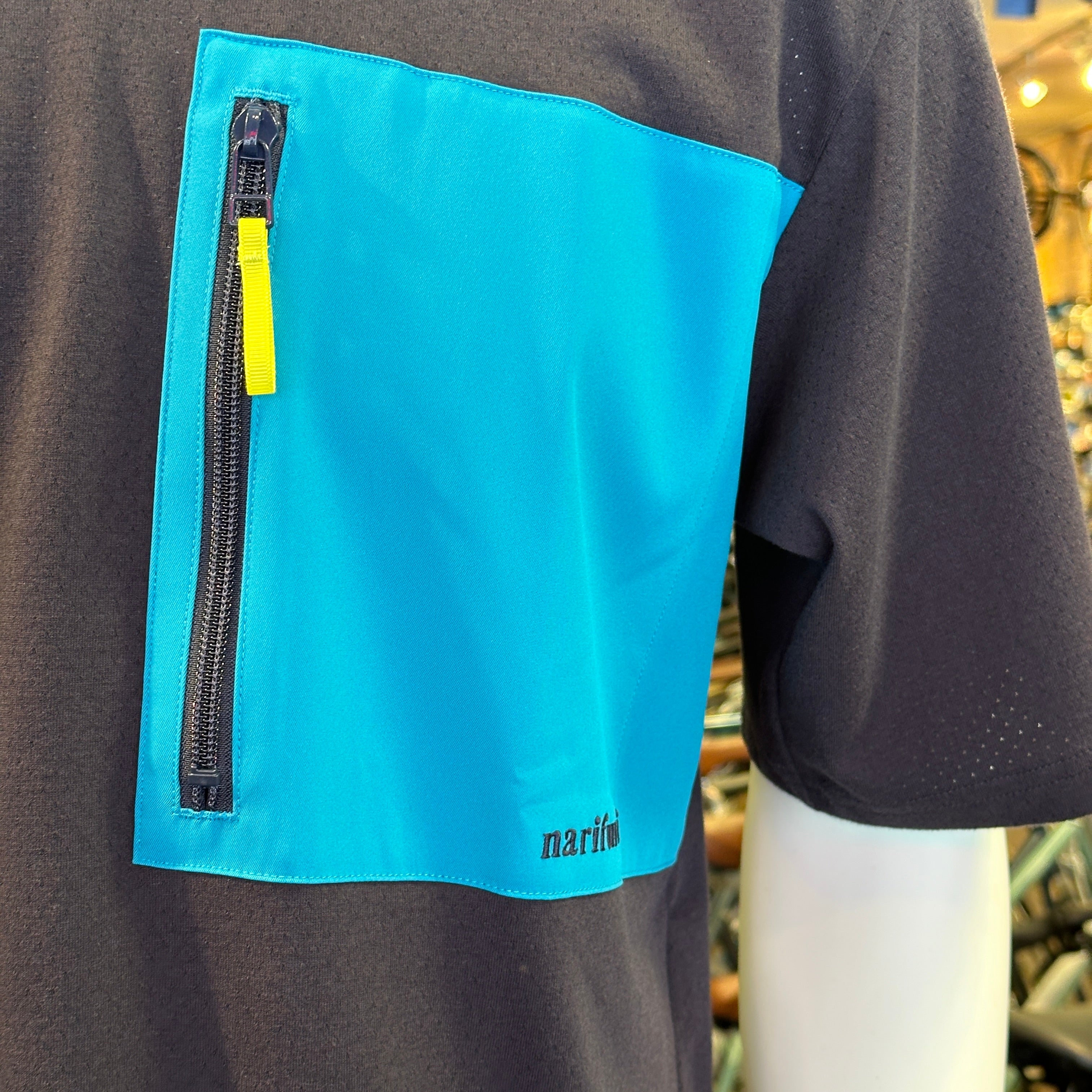 narifuri/ マルチテックポケットTシャツ (NF1153)