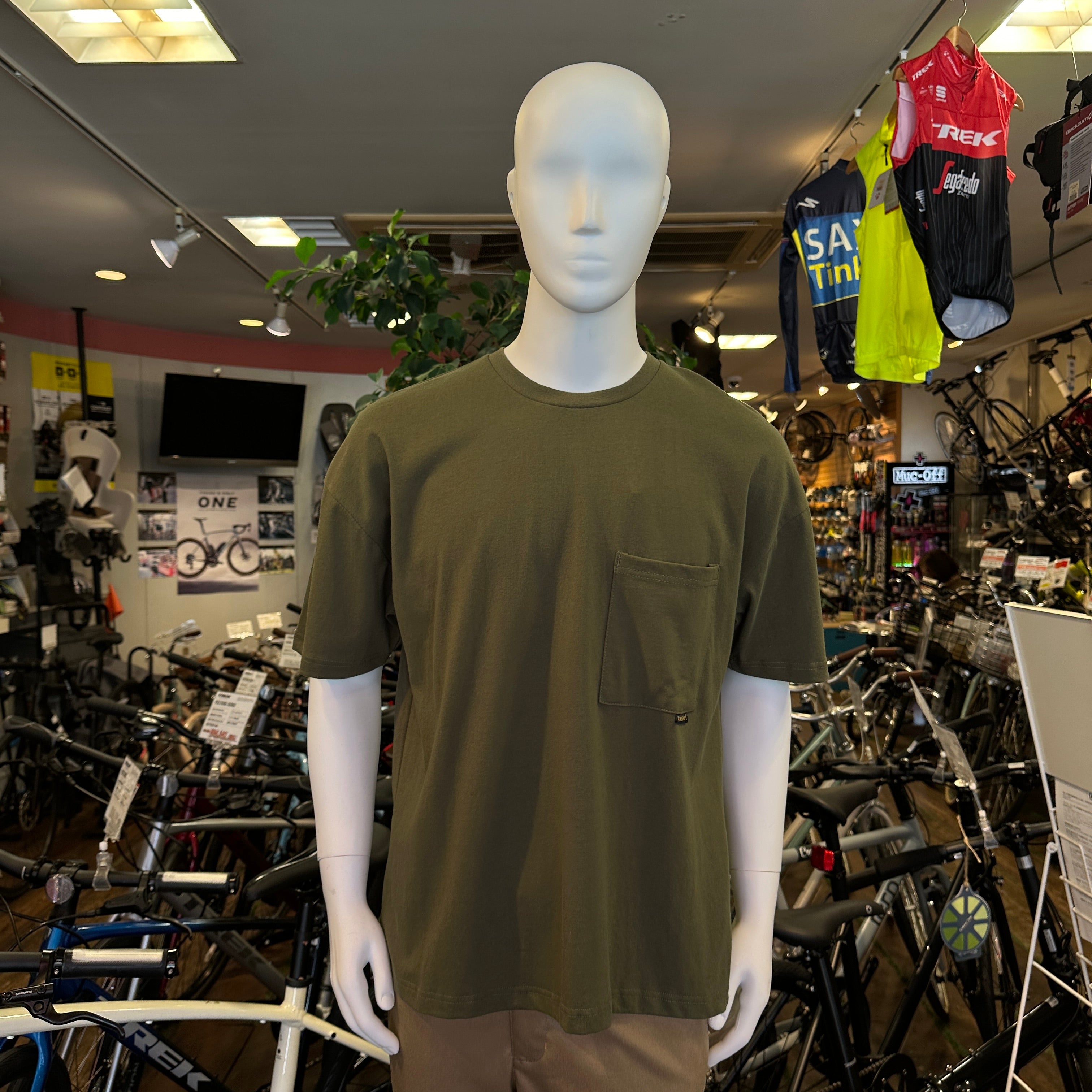 narifuri/ nanotec 制菌バックプリントTシャツ (NF1151)