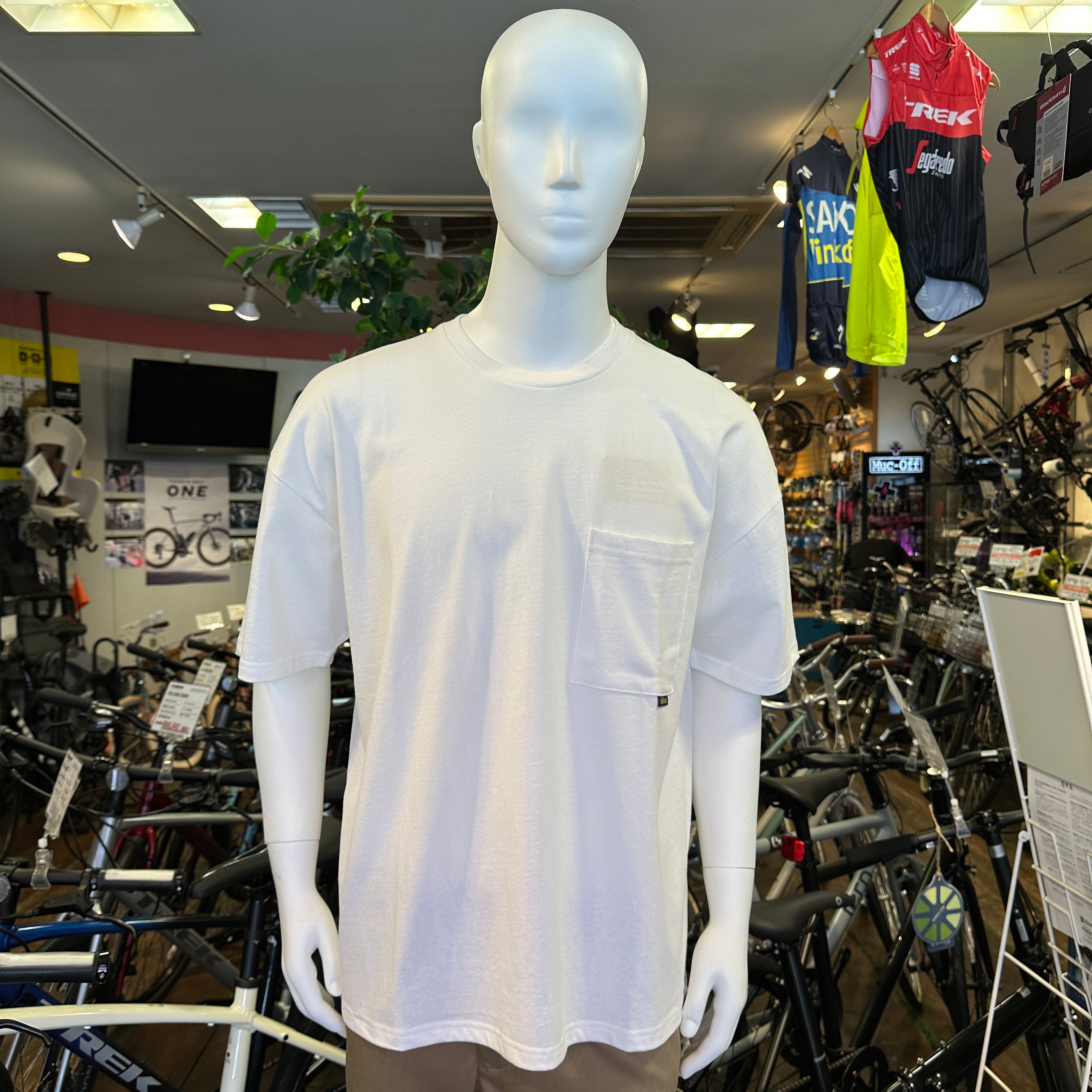 narifuri/ nanotec 制菌バックプリントTシャツ (NF1151)