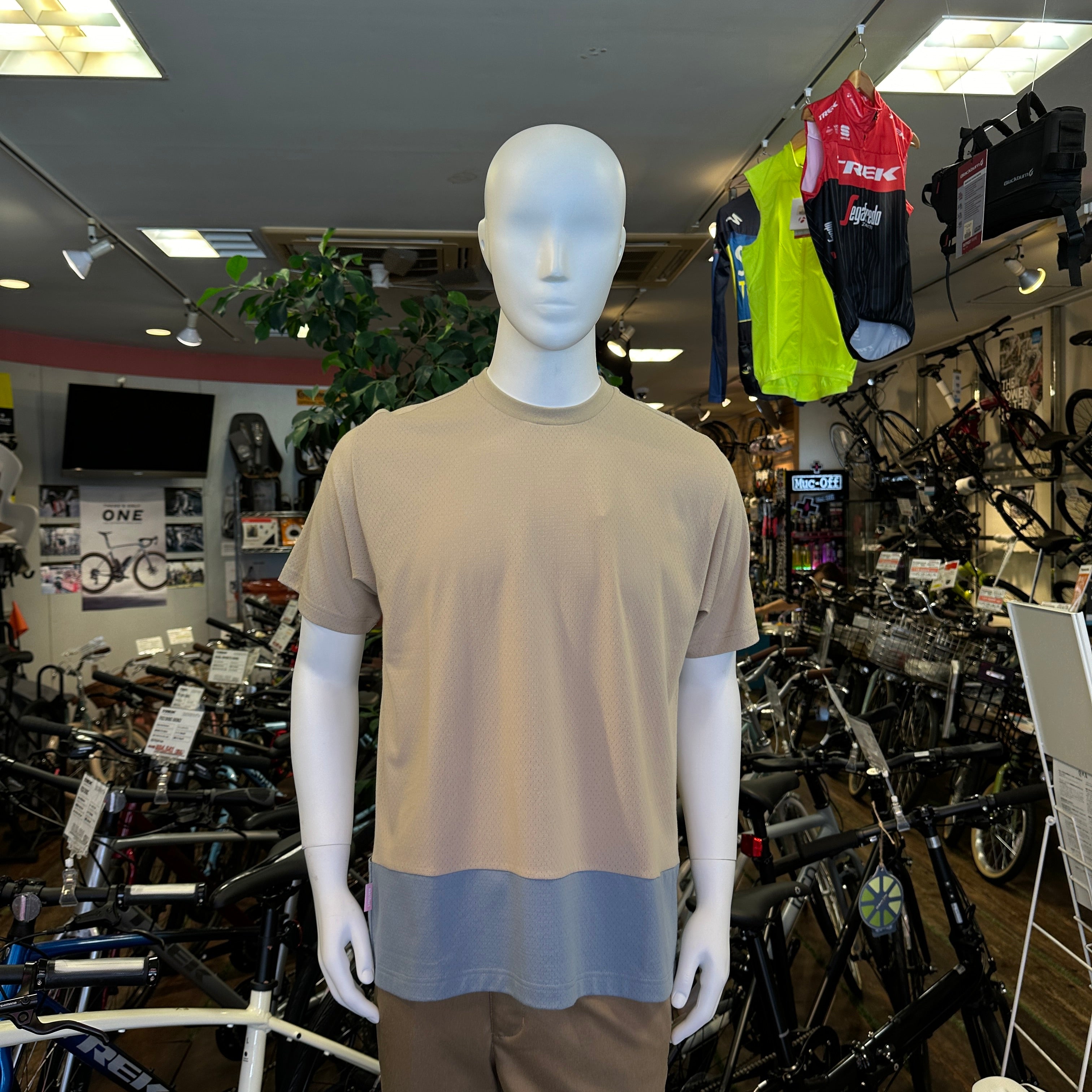 narifuri/ マルチテックメッシュバックポケットTシャツ(NF1181)