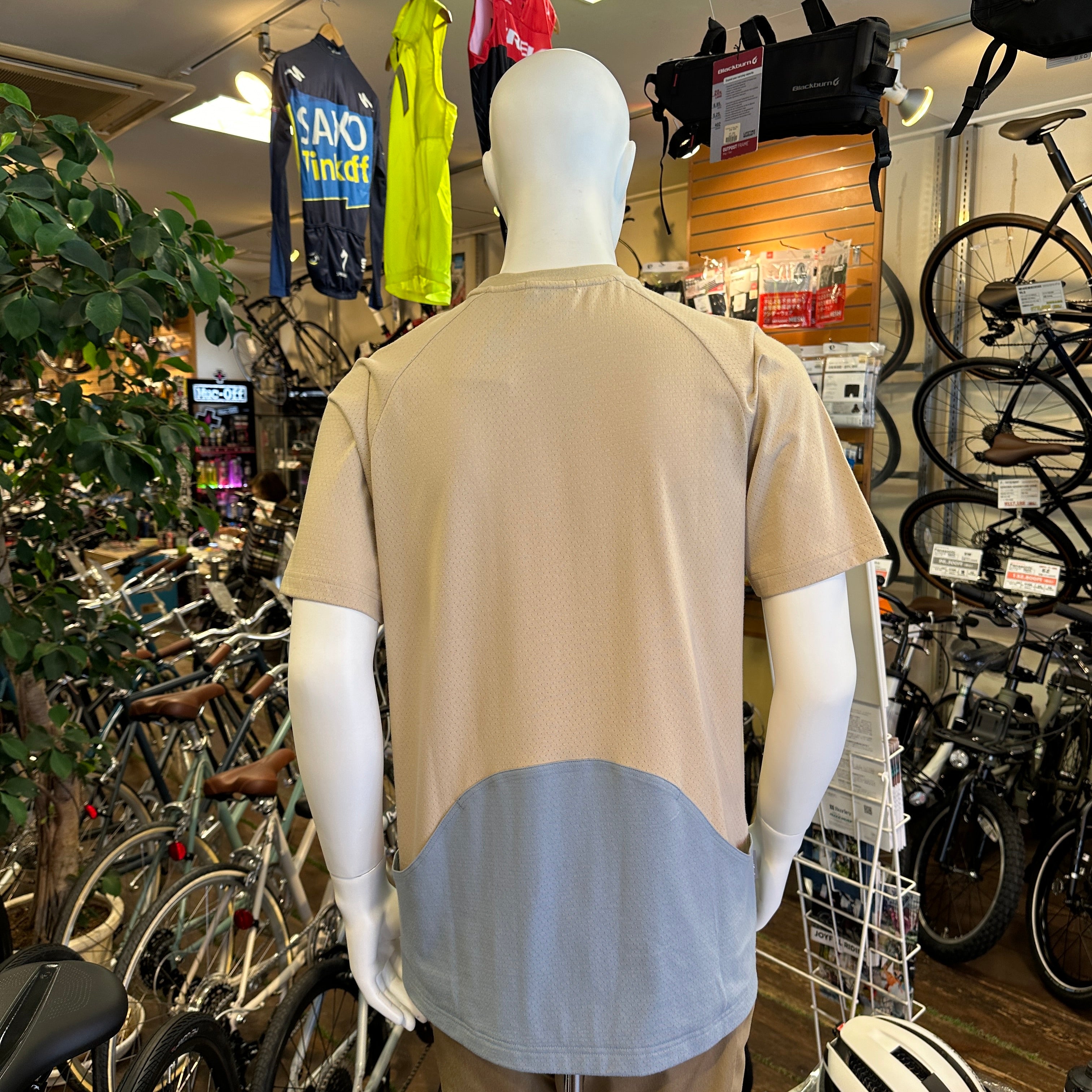 narifuri/ マルチテックメッシュバックポケットTシャツ(NF1181)