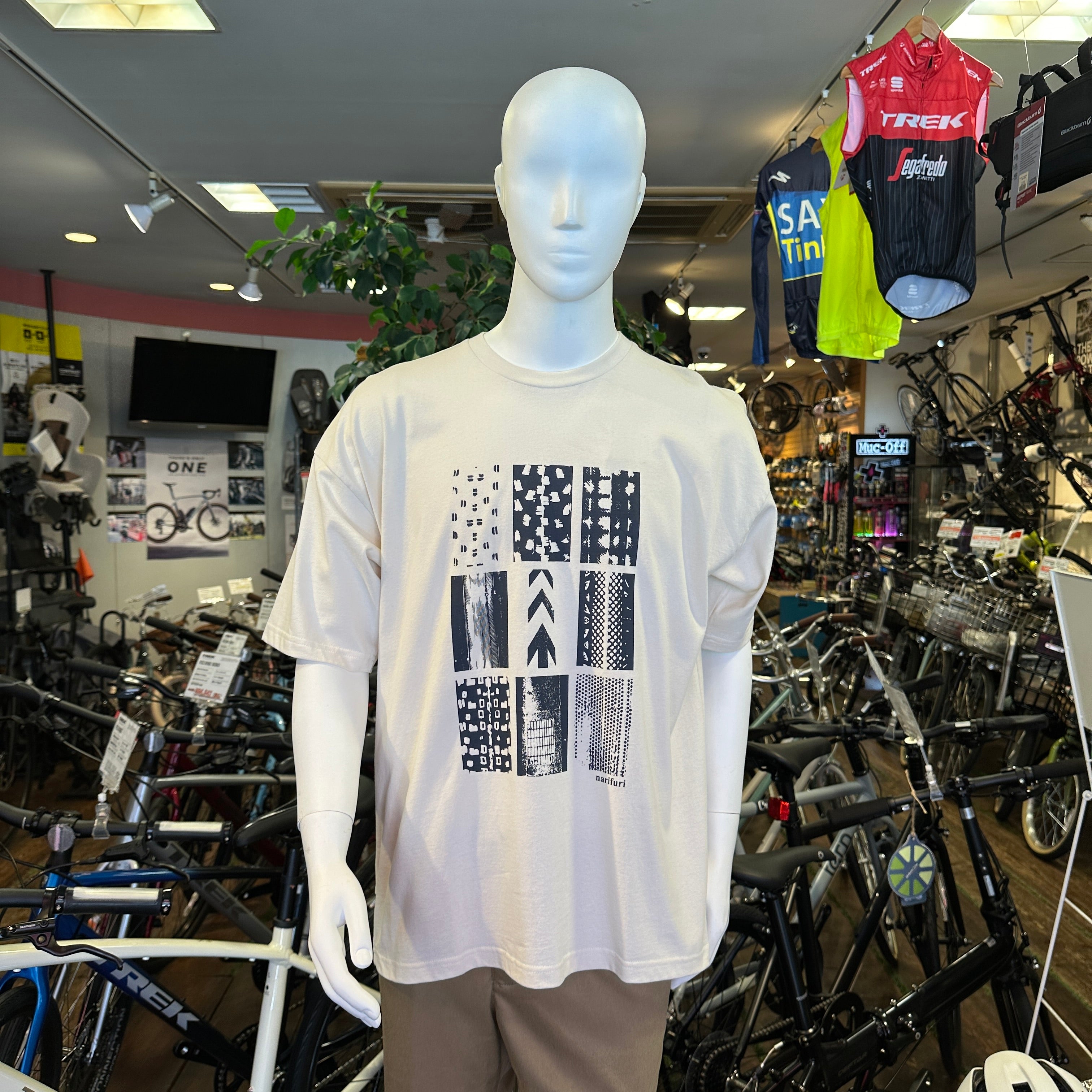 narifuri/ nanotec 制菌バックポケットTシャツ(NF1142)