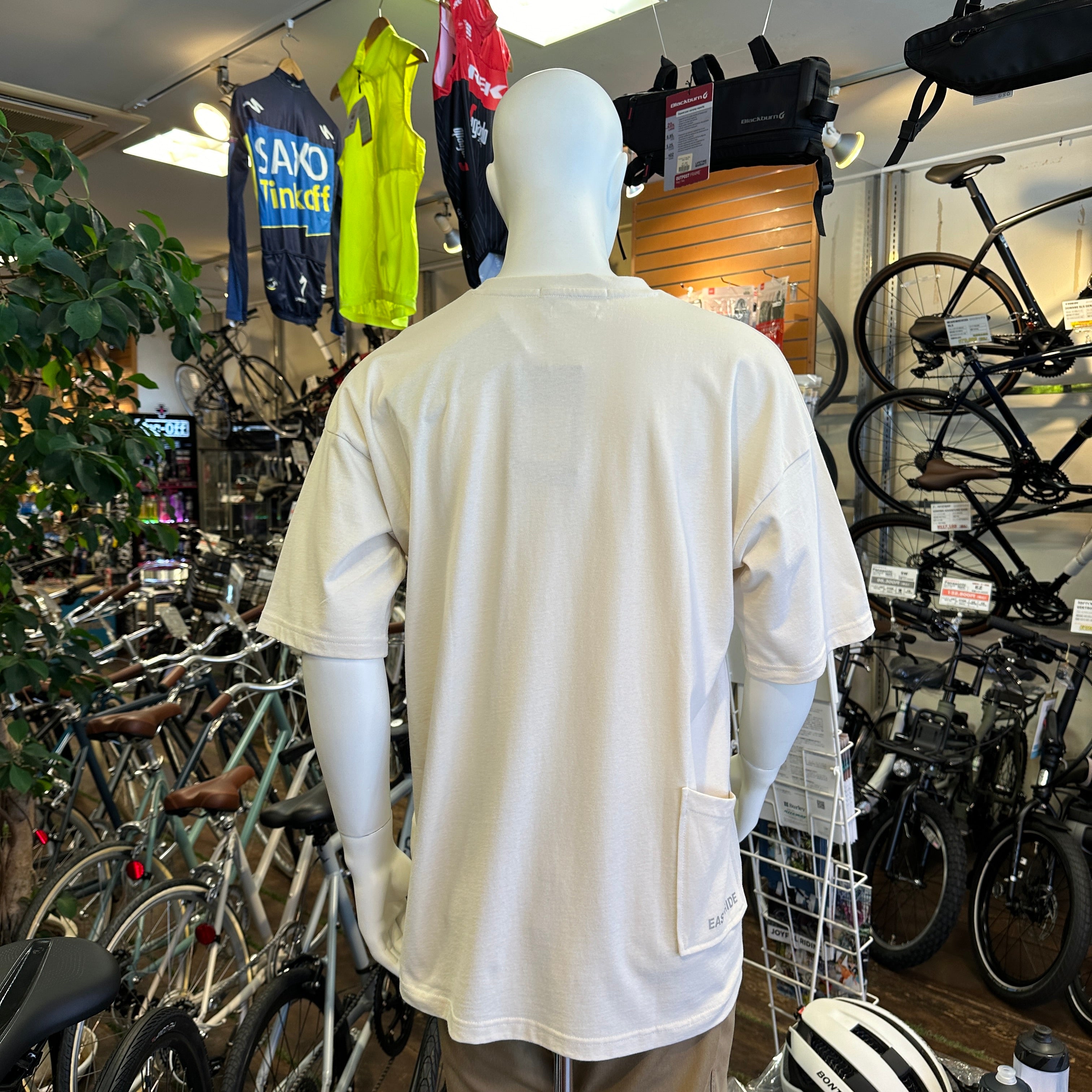 narifuri/ nanotec 制菌バックポケットTシャツ(NF1142)