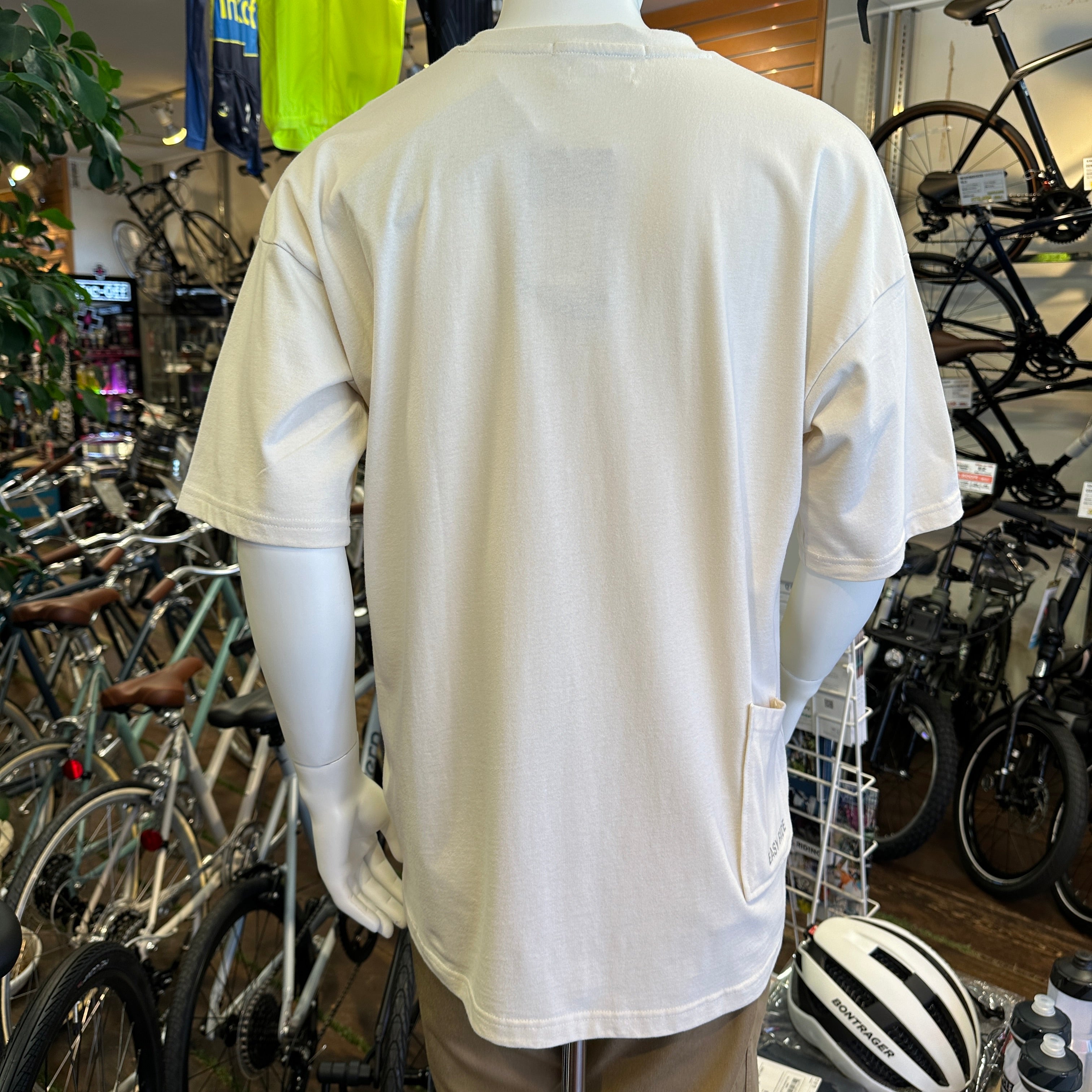 narifuri/ nanotec 制菌バックポケットTシャツ(NF1142)