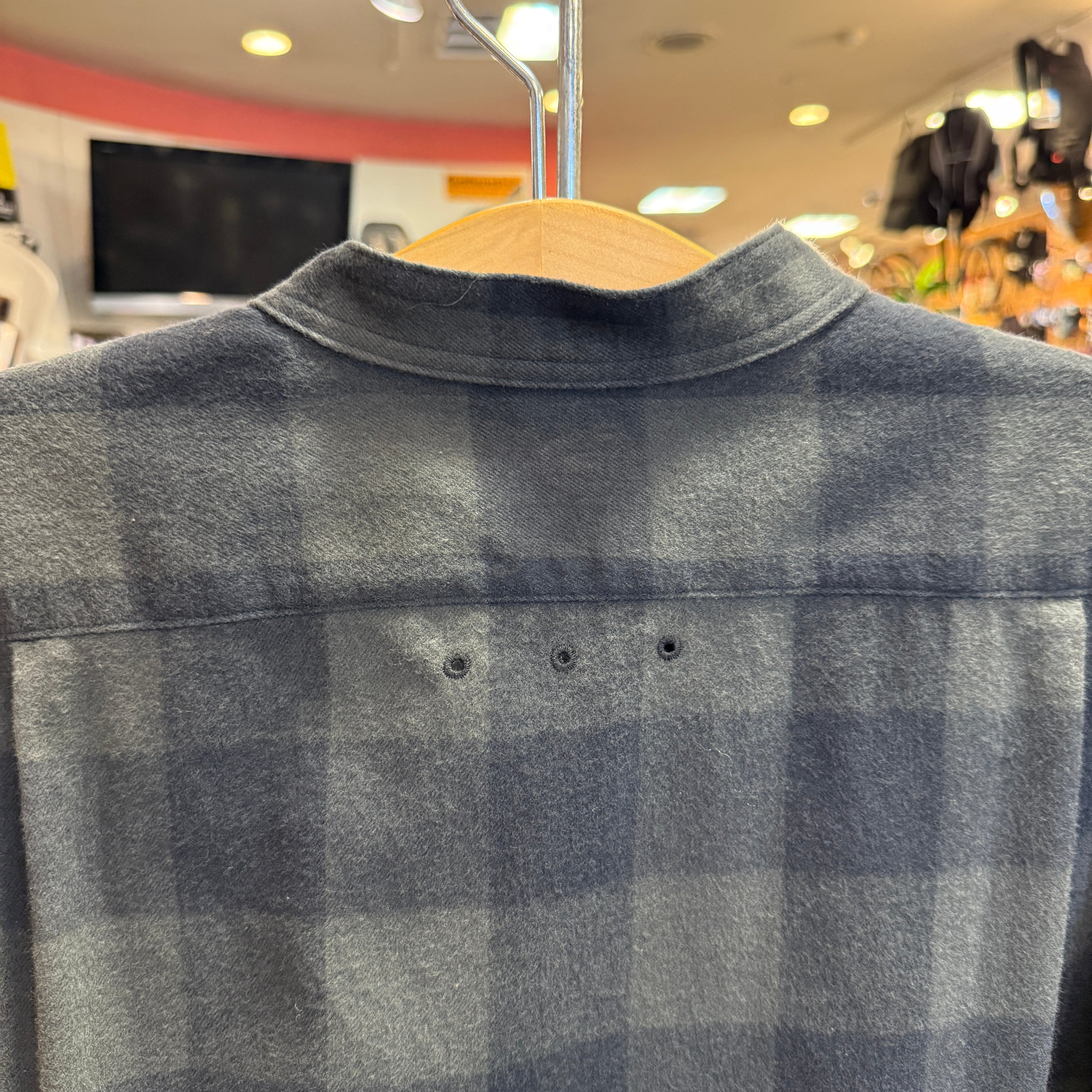 narifuri/ バックポケットネルシャツ / M(NF4041)