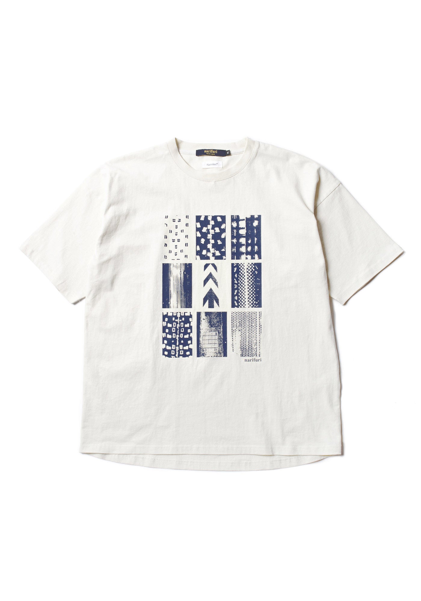narifuri/ nanotec 制菌バックポケットTシャツ(NF1142)