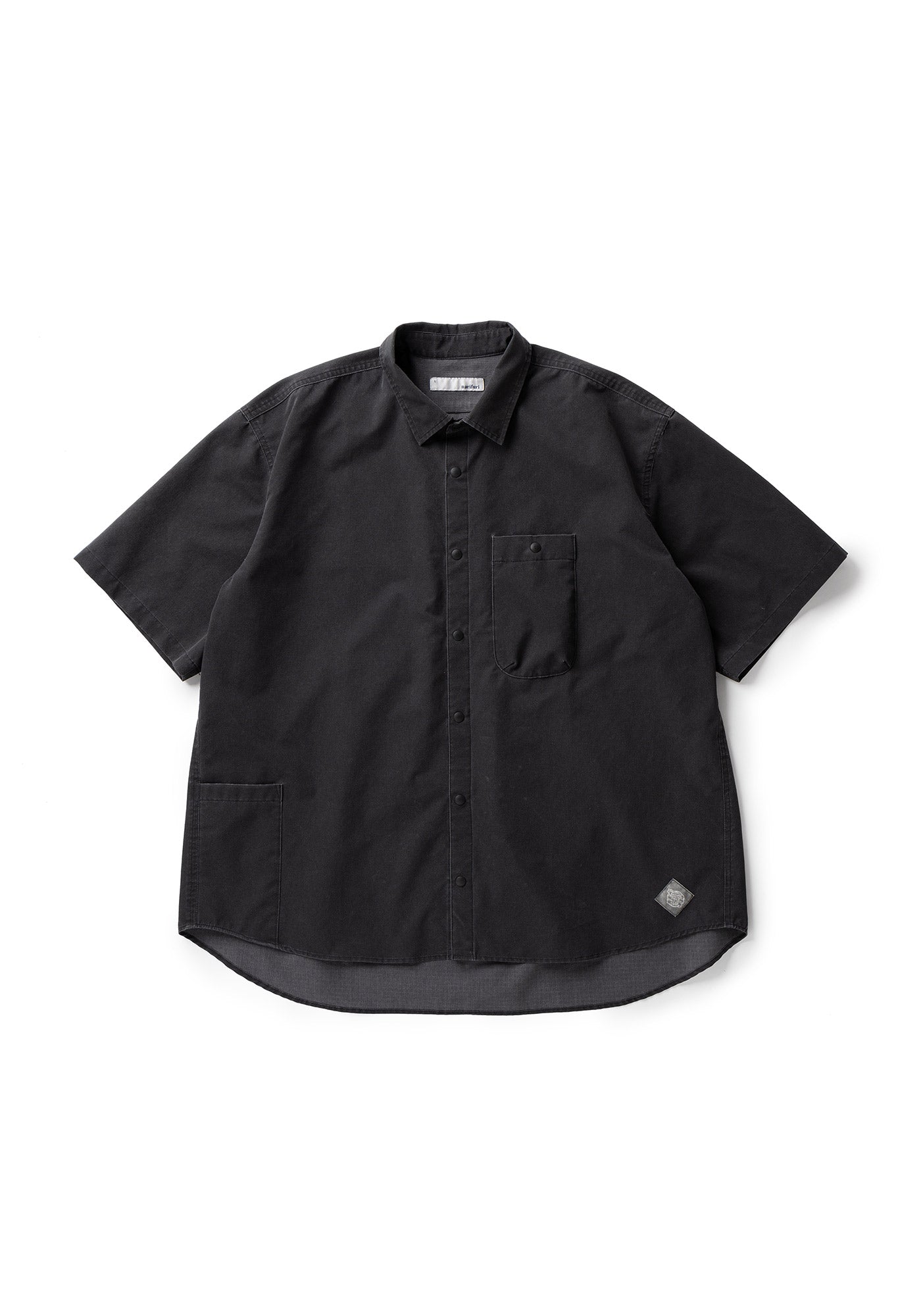 narifuri/ NFC ピグメントメッシュ半袖シャツ/Mサイズ (NF4055)