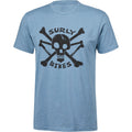 SURLY Skullet Tee Slate Blue フロント