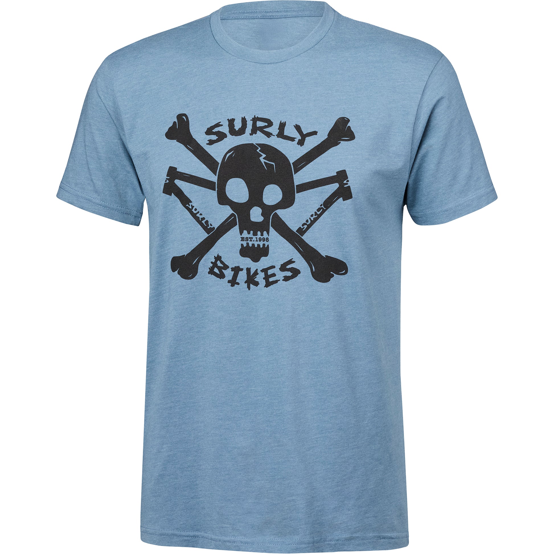 SURLY Skullet Tee Slate Blue フロント